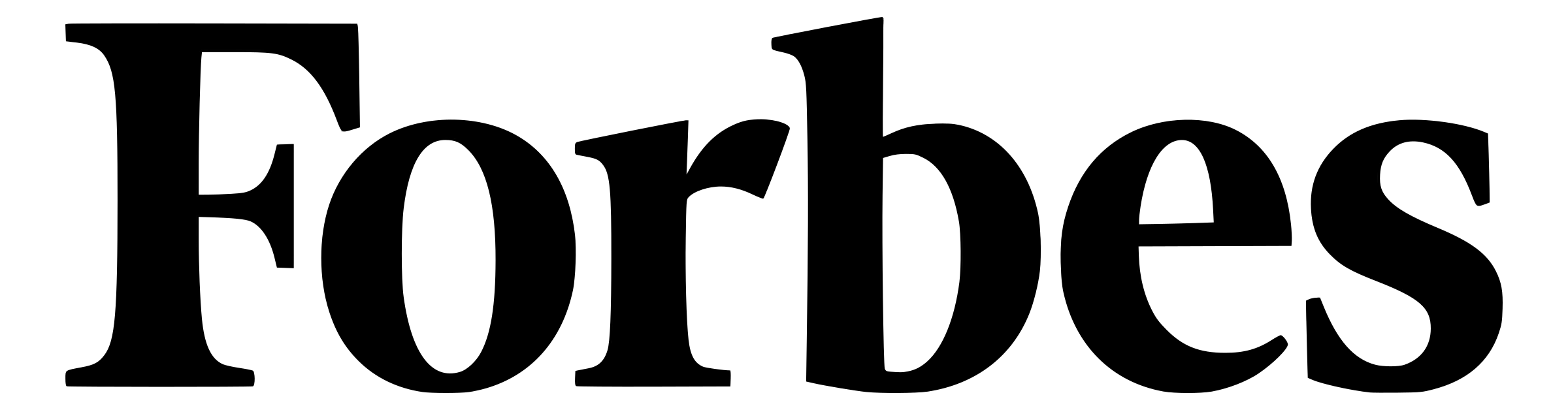 Logo Forbes noir